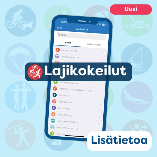 Lajikokeilut - henkilöstöliikunta